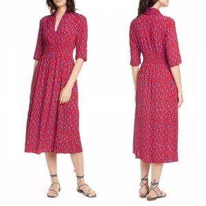 BA&SH Oria Midi Dress